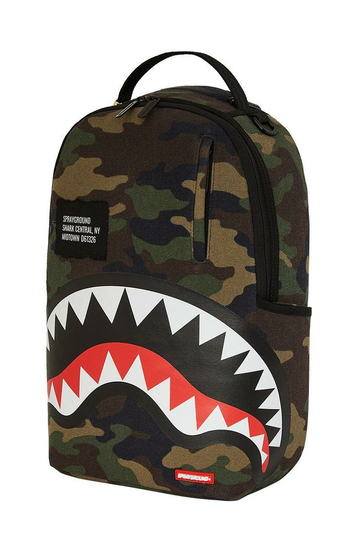 Sprayground Shark Central Camo Backpack