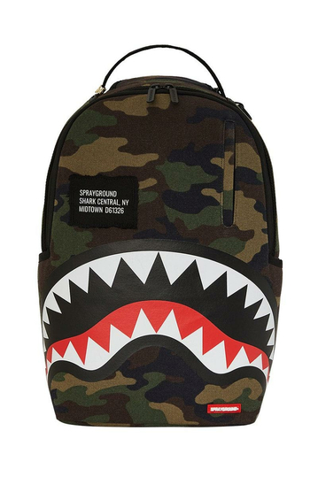 Sprayground Shark Central Camo Backpack