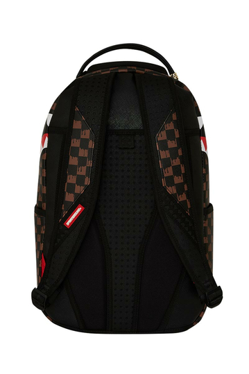 Sprayground Evil Eye Drip Check Backpack