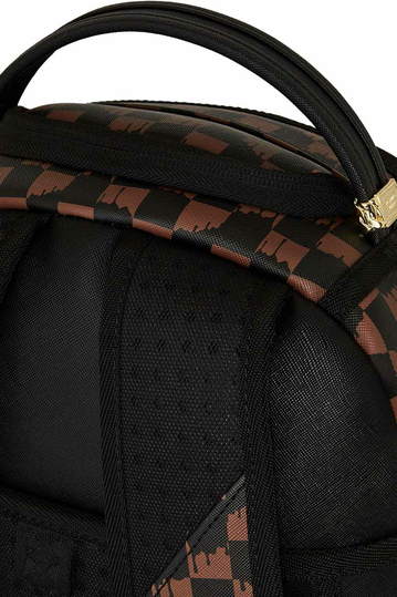 Sprayground Evil Eye Drip Check Backpack