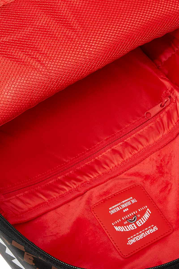 Sprayground Evil Eye Drip Check Backpack