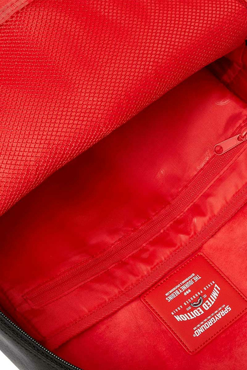 Sprayground Black Removable Eyes Backpack