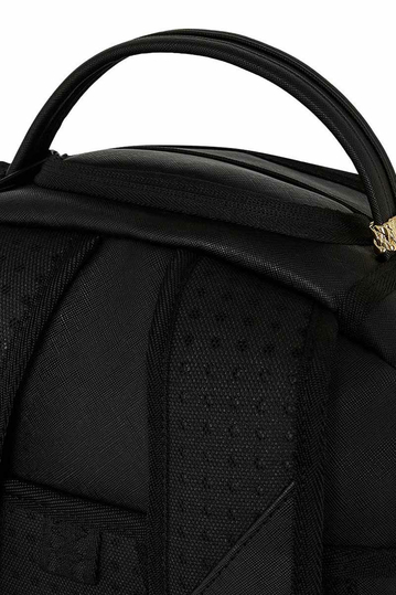 Sprayground Black Removable Eyes Backpack