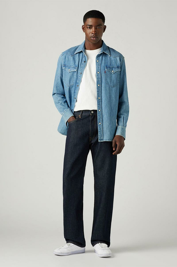 LEVI'S® 555­™ Relaxed Straight Jeans Dark Blue Wash