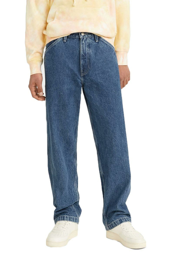 LEVI'S® 568™ Loose Straight Carpenter Jeans Medium Indigo Stonewash
