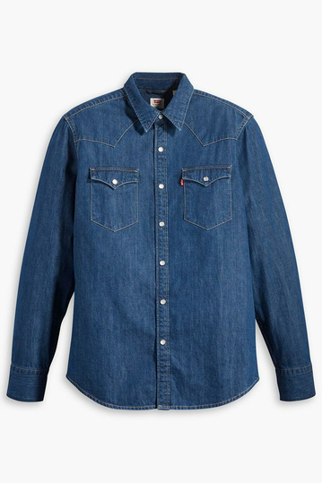 LEVI'S® Barstow Western Denim Shirt Blue