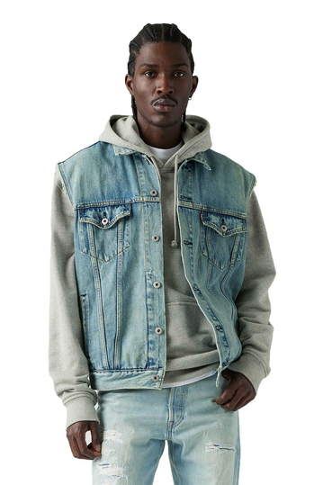 LEVI'S® Trucker Αμάνικο τζιν μπουφάν