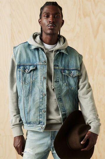 LEVI'S® Trucker Αμάνικο τζιν μπουφάν