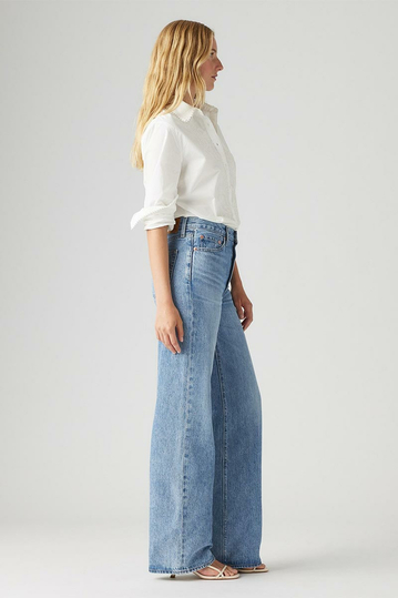 Levi's® Ribcage Wide Leg Jeans Blue