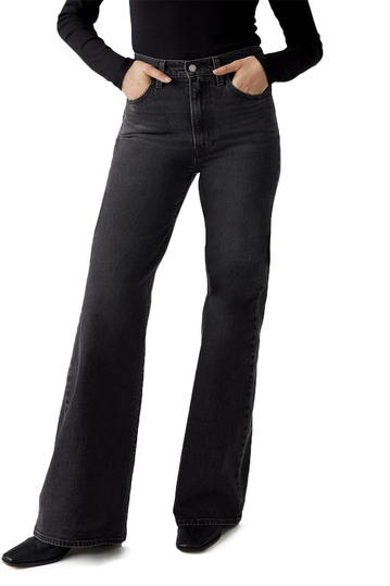Levi's® Ribcage Bell Women's Jeans Black