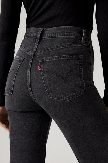 Levi's® Ribcage Bell Women's Jeans Black