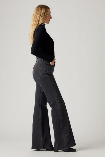 Levi's® Ribcage Bell Women's Jeans Black