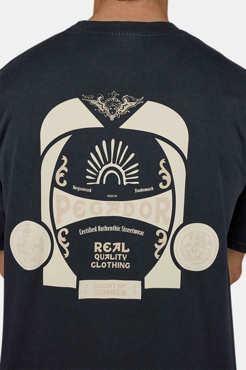 Pegador Vantus Oversized T-Shirt Vintage Black