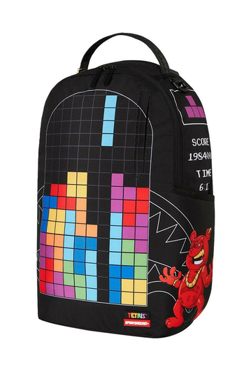 Sprayground Tetris With Diablo And Money Bear Backpack