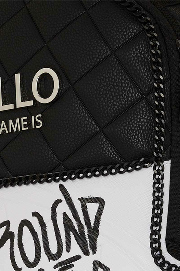 Sprayground Hello My Name Is 15 Years Quilted Backpack