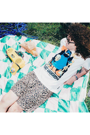 The Dudes Organic Cotton T-shirt The Bassist White