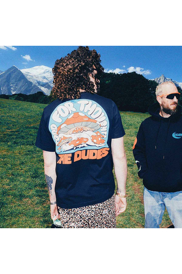 The Dudes Organic Cotton T-shirt Food For Thoughts