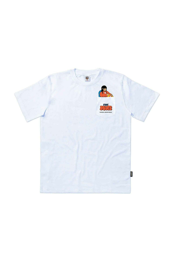 The Dudes Organic Cotton Pocket T-shirt Climber White