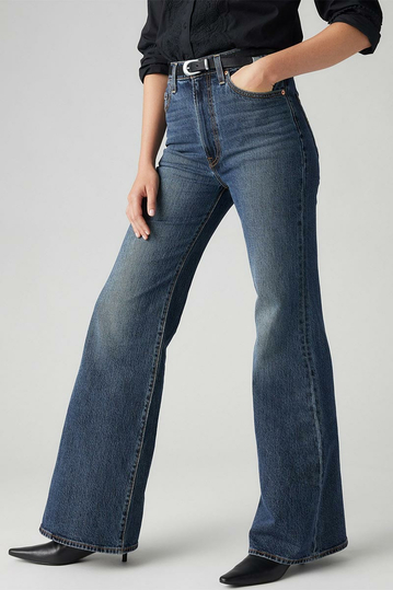 Levi's® Ribcage Bell Women's Jeans Blue