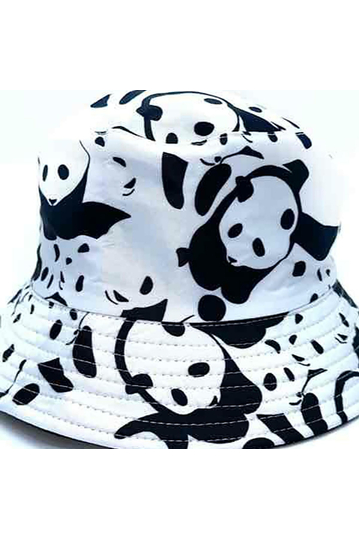 Reversible Bucket Hat Big Panda