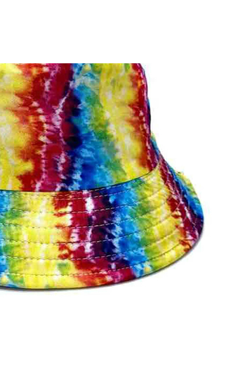 Reversible Bucket Hat Tie Dye Yellow