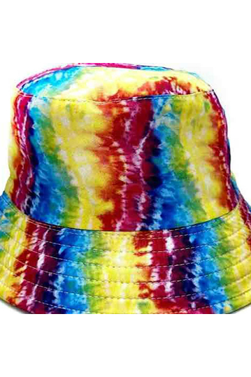Reversible Bucket Hat Tie Dye Yellow