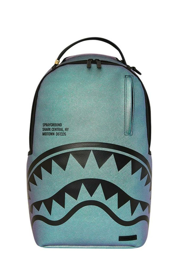 Sprayground Shark Central Oil Slick Backpack