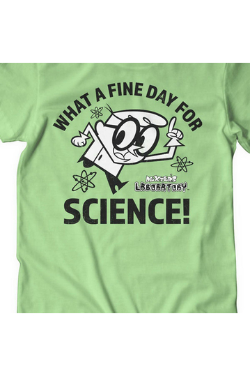 What A Fine Day For Science T-Shirt T-Shirt Mint Green