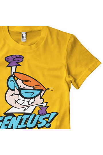 Dexter The Genius T-Shirt Gold