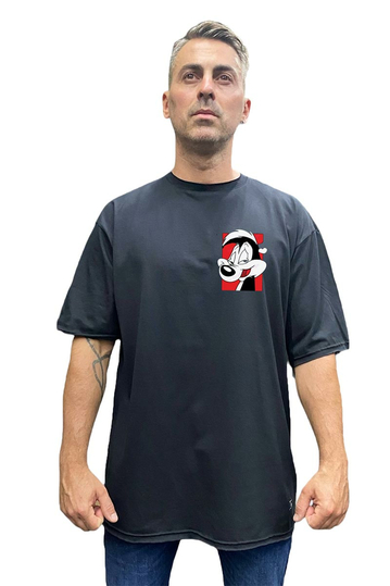 Bigbong Oversize T-shirt Pepe Le Pew Black