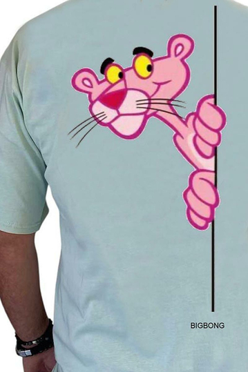 Bigbong Oversize T-shirt Pink Panther Mint