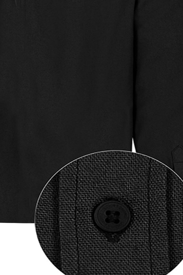 Eight2Nine Linen Blend Πουκάμισο μαύρο