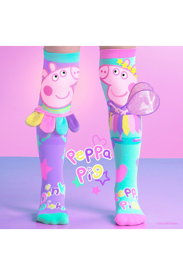 Madmia Peppa Pig Fairy High Socks