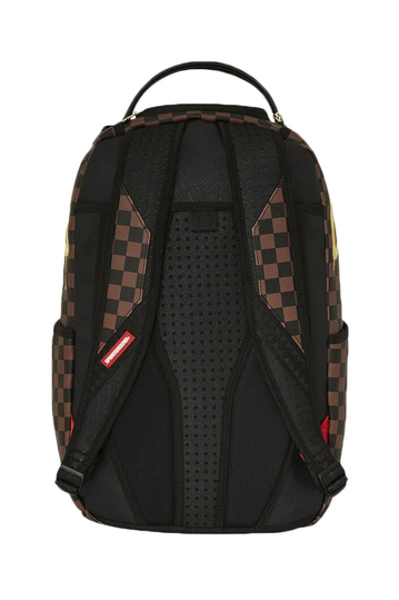 Sprayground Richie Rich Gold Shark Mouth Backpack