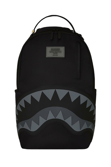 Sprayground Shark Central Nylon Black Backpack