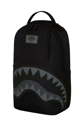 Sprayground Shark Central Nylon Black Backpack