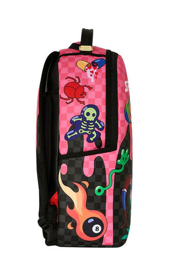 Sprayground WTF Skull Drip Backpack