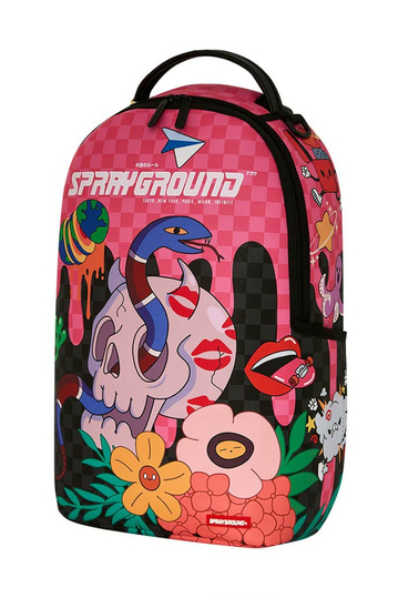 Sprayground WTF Skull Drip Backpack