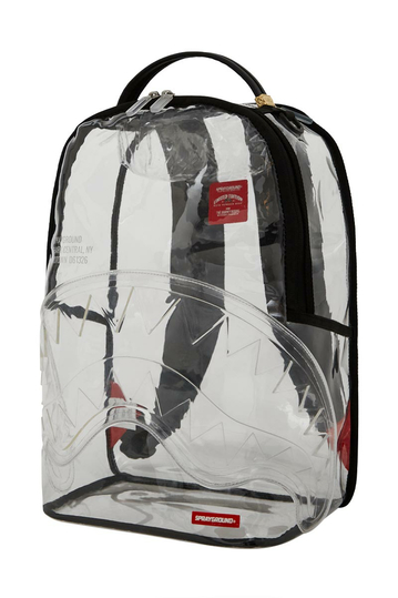 Sprayground Clear Backpack Shark Central