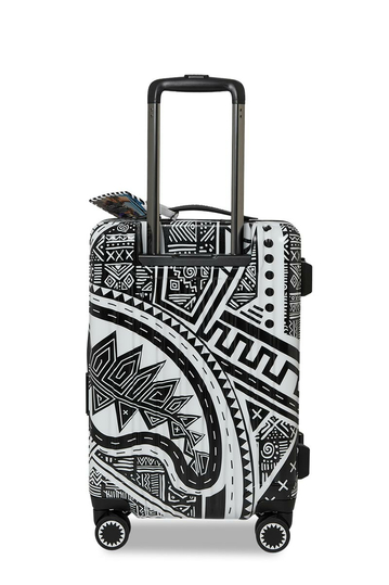 Sprayground African Intelligence The Skyhawk Hardshell Carry-on Luggage