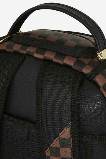 Sprayground Richie Rich Gold Shark Mouth Backpack