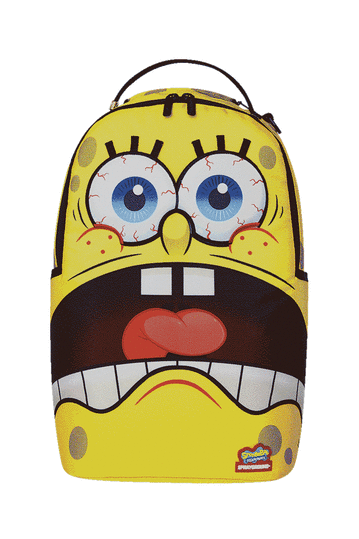 Sprayground Spongebob Removable Eyes Backpack