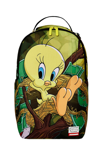 Sprayground Looney Tunes Tweety Money Nest Shark Backpack