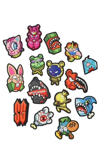 Sprayground All Velcro Shark Gang Special Backpack