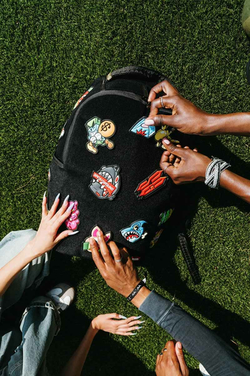 Sprayground All Velcro Shark Gang Special Backpack