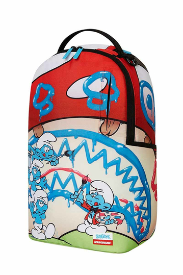 Sprayground Smurfs Art Party Backpack