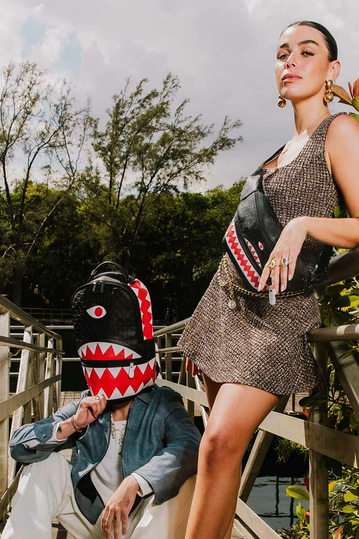 Sprayground Cut And Paste Backpack