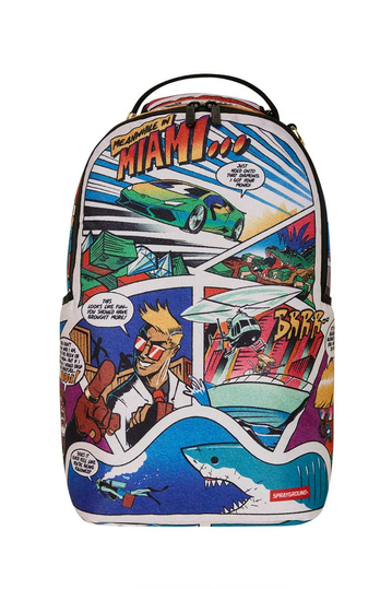 Sprayground 305 Action Packed Night Spot Backpack