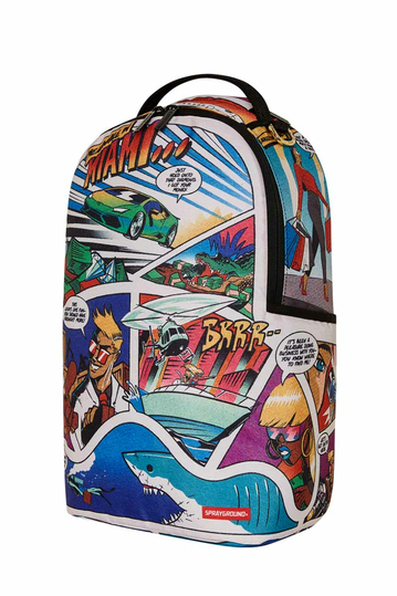 Sprayground 305 Action Packed Night Spot Backpack