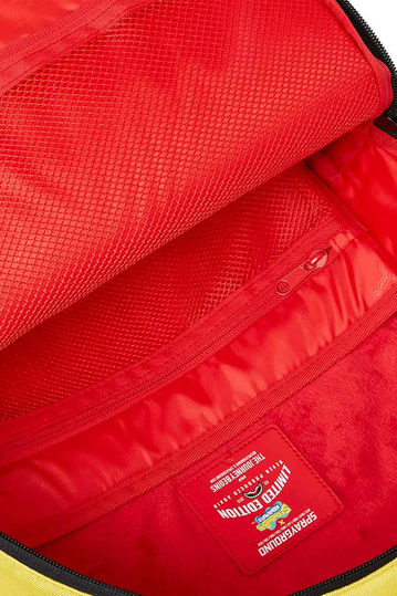 Sprayground Spongebob Removable Eyes Backpack